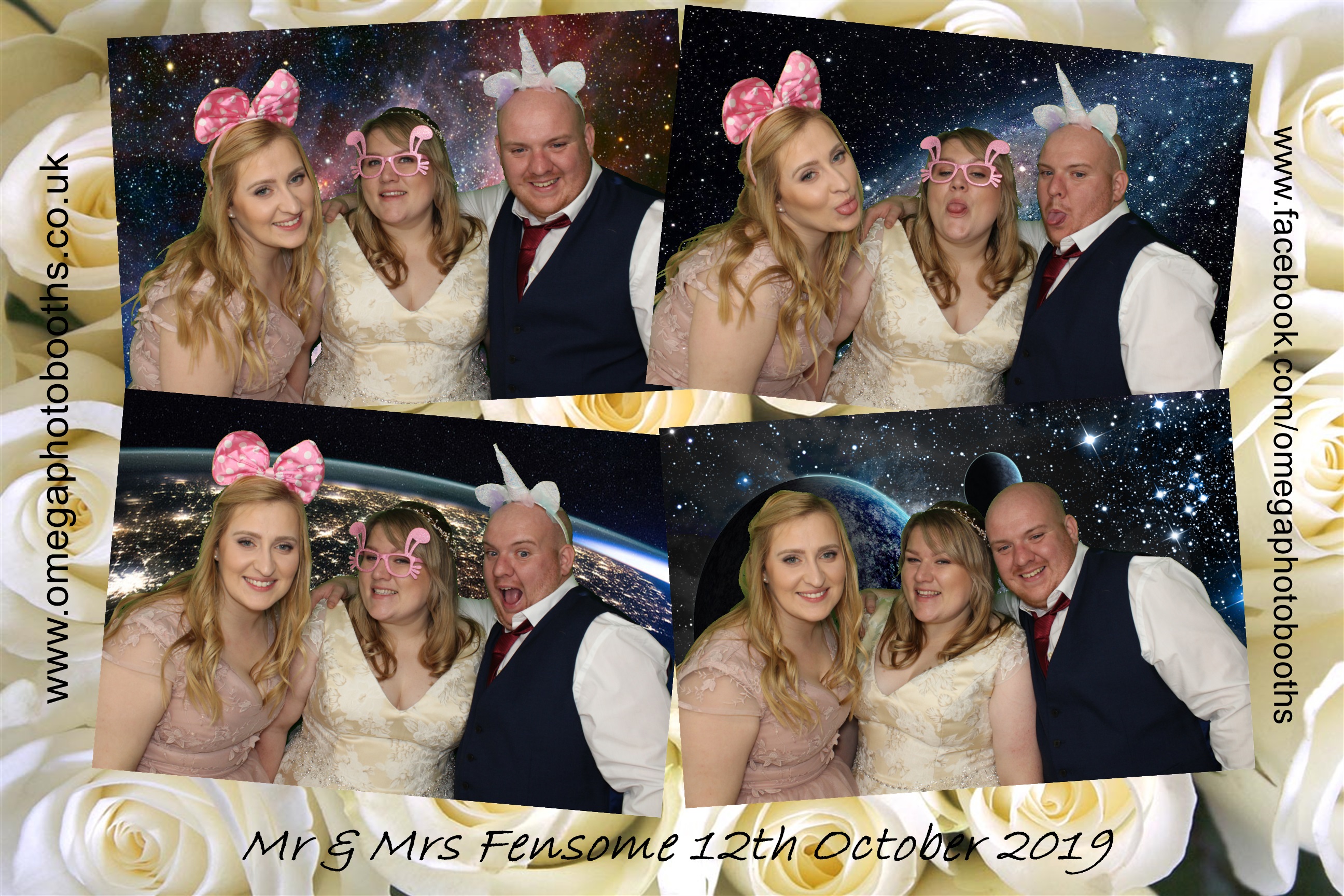 Mr & Mrs Fensome | View more photos from the event at gallery.omegaphotobooths.co.uk/u/Omega-Photobooths/Mr-Mrs-Fensome